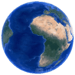spinning earth